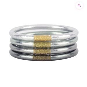 Budha Bangles- MOON ALL WEATHER BANGLES® (AWB®) - SERENITY PRAYER size- Small
